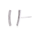 Solid Gold Cora Diamond Climber Earrings
