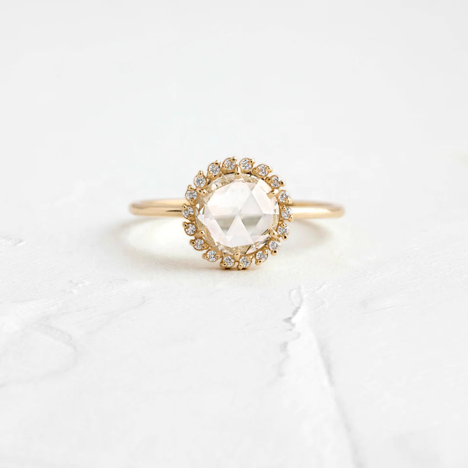 Solid Gold Luminary Ring