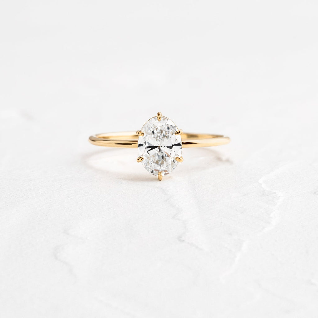 1ct Whisper Ring – Solitaire, photo 1