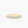 11 Stone Moissanite Wedding Band 3ct, photo 1