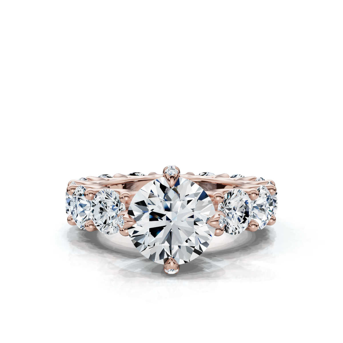 Solid Gold 7ct Lab Grown Diamond Ring