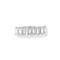 Solid Gold Lab Grown Diamond Baguette Ring