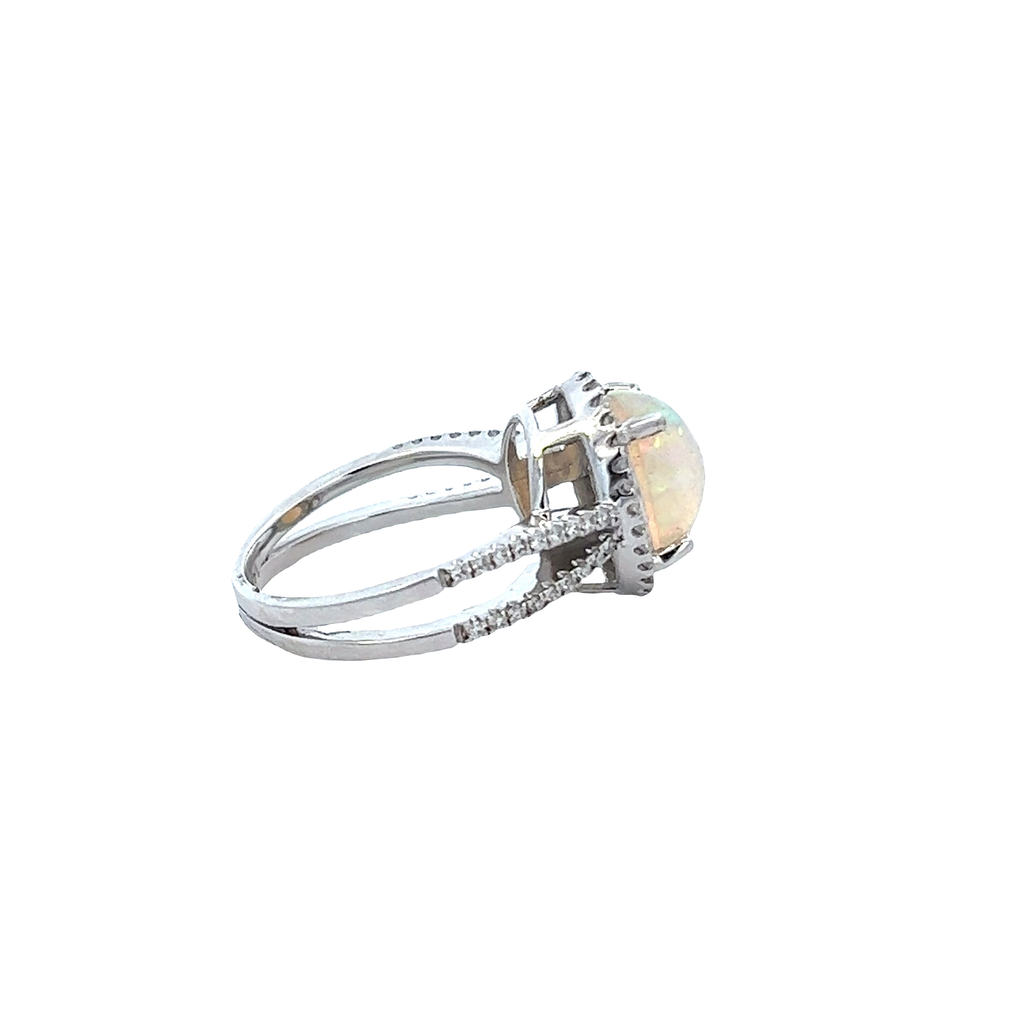 18K Solid Gold 2.04 CT Lab Grown Diamond Ring