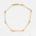 Solid Gold Astride Bracelet
