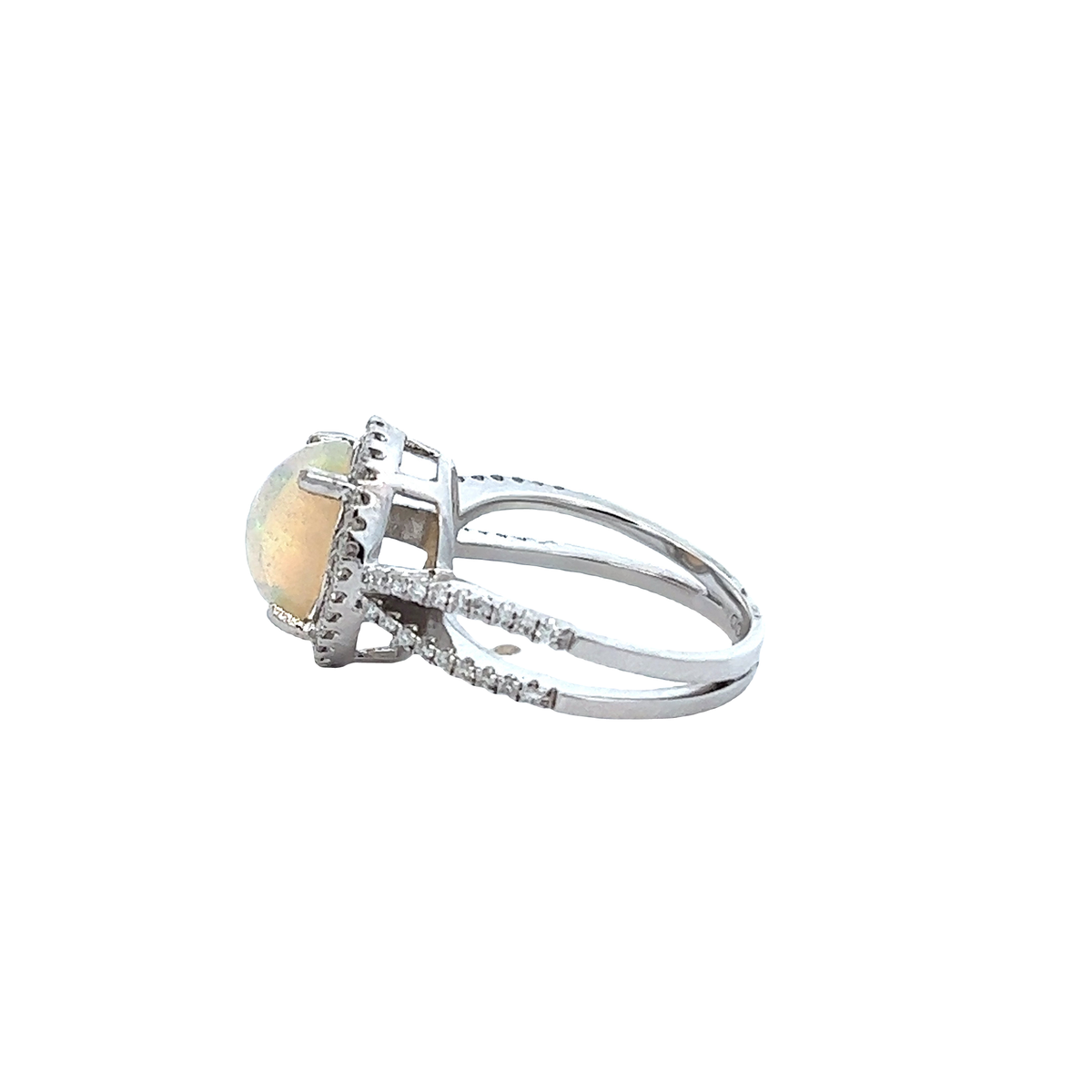 18K Solid Gold 2.04 CT Lab Grown Diamond Ring