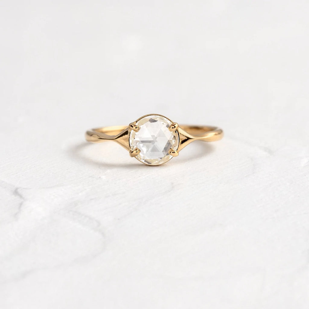 Solid Gold Lab-Grown Corset Ring