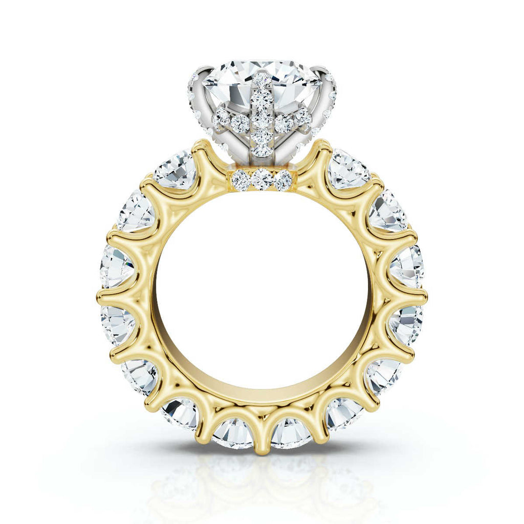 Solid Gold 7ct Lab Grown Diamond Ring