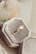 Solid Gold The Vivien Round Ring