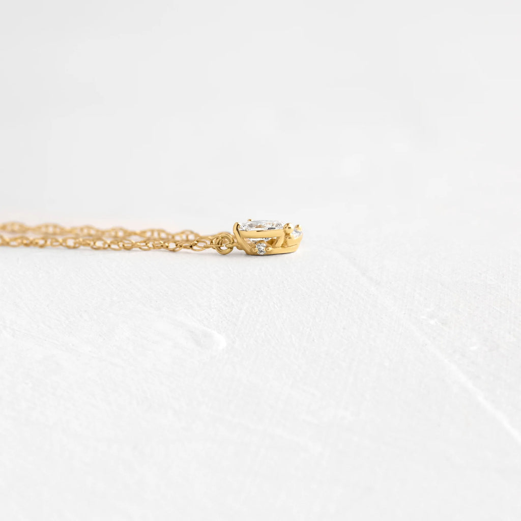 Overlap Heart Necklace, photo 3