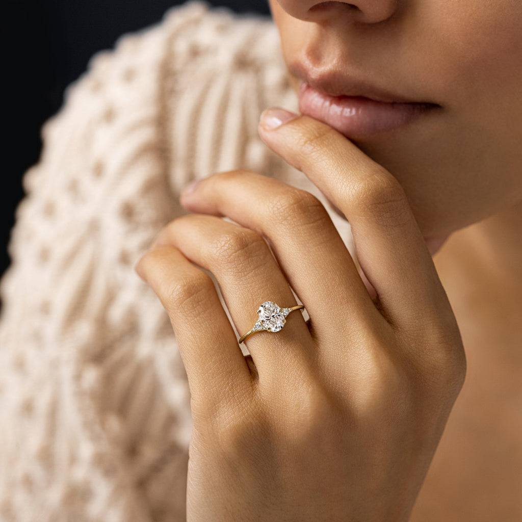2ct Lady's Slipper Ring – Solitaire, photo 6