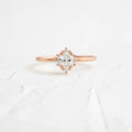Threaded Ring with Halo, photo 1