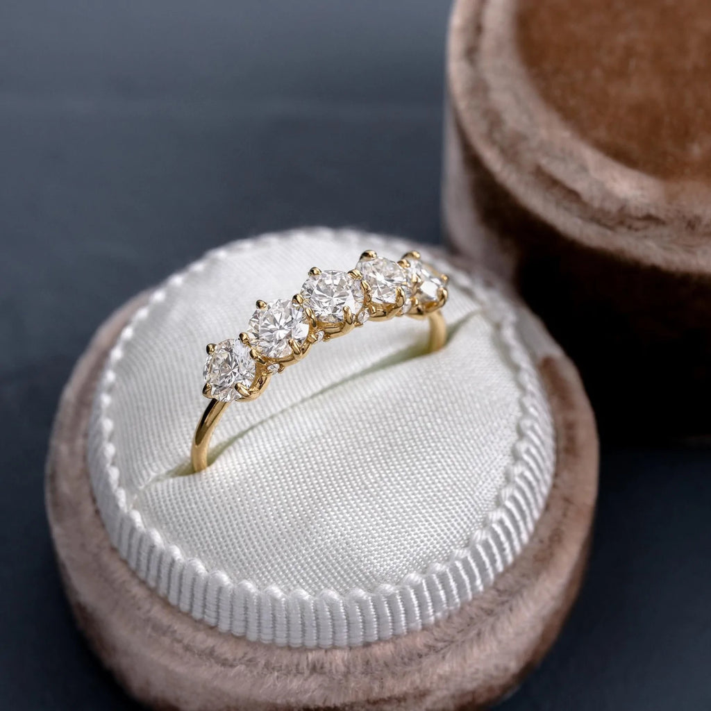 Solid Gold Lab-Grown Diamond Prelude Band