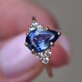 18K Solid Gold 1.8 CT Lab Grown Diamond Ring