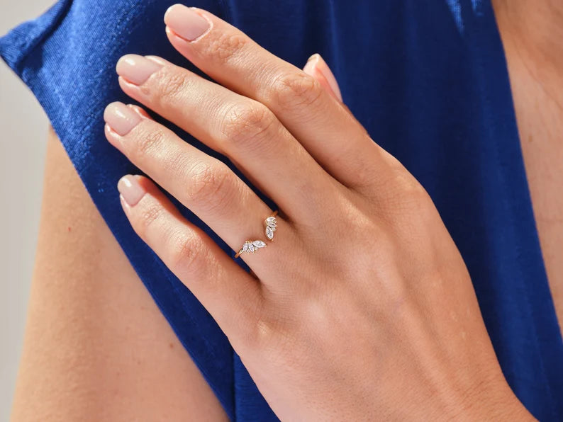 Solid Gold Diamond Wedding Band (14EC57)