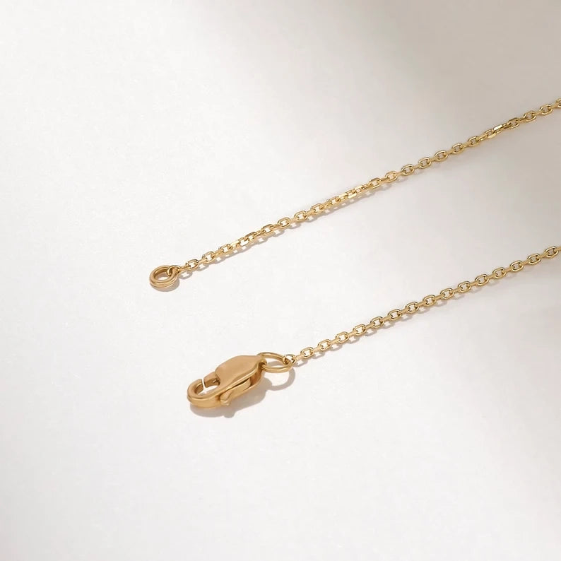 Solid Gold Diamond Solitaire Leaf Bracelet