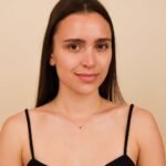 Black Enamel & Natural Diamonds Heart Necklace - Image 6