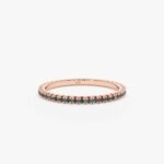 Blue Diamond Eternity Ring