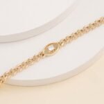 Bold Diamond Eye Cuban Chain Bracelet - Image 5