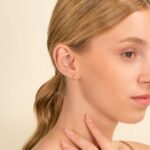 Dainty Natural Diamond Clover Huggies - Image 6