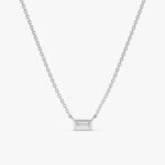 Dainty Natural Diamond Necklace - Image 2