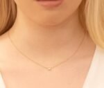 Dainty Natural Diamond Necklace - Image 4