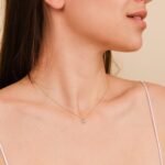 Diamond & Sapphire Happy Face Necklace - Image 6