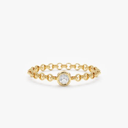 Single Diamond Chain Ring