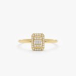 Bold Diamond Engagement Ring