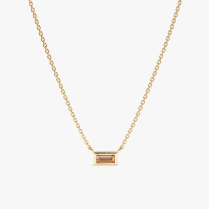 Dainty Citrine Necklace