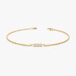 Dainty Diamond Trio Bracelet