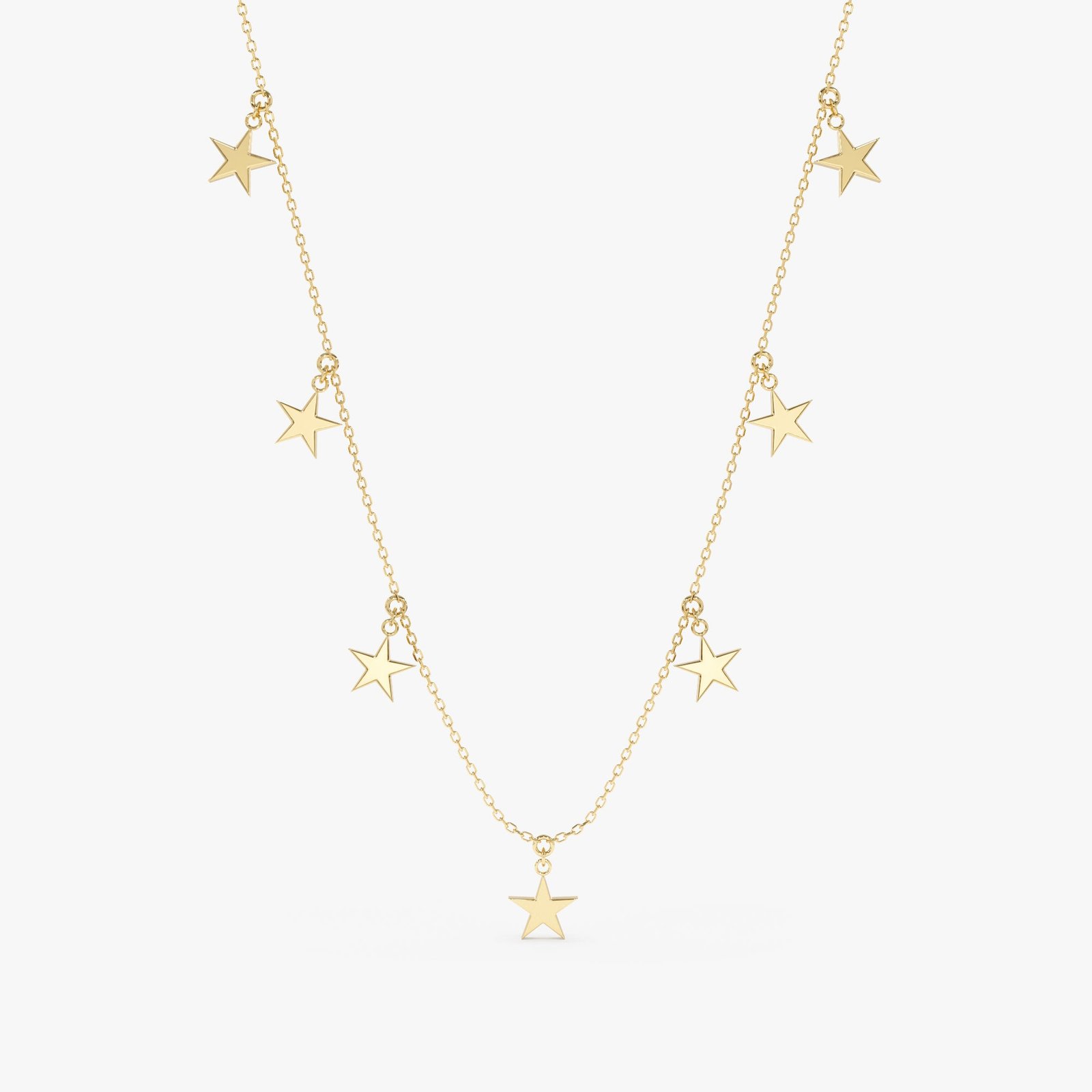 Dainty Star Drop Necklace, Stella Dainty Star Drop Necklace