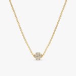 Diamond Ball Necklace