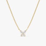 Diamond Butterfly Necklace