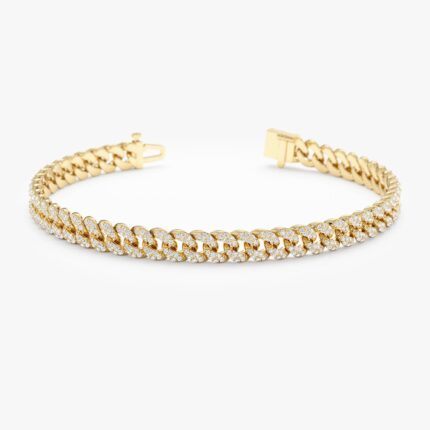 Diamond Cuban Chain Bracelet