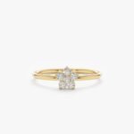 Diamond Flower Ring