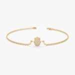 Diamond Hamsa Bracelet