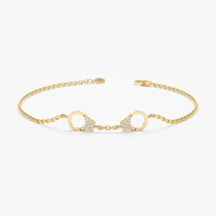 Diamond Handcuff Bracelet
