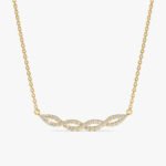 Diamond Twist Necklace