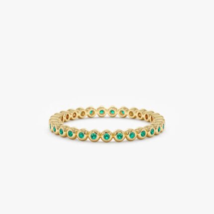 Emerald Eternity Band