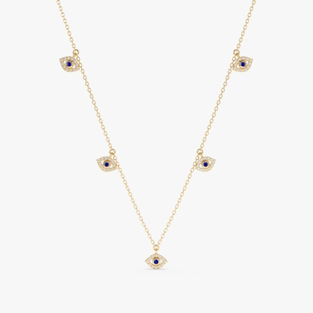 Evil Eye Charms Necklace