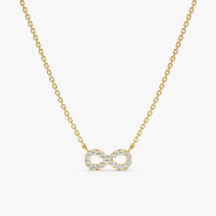 Infinity Diamond Necklace