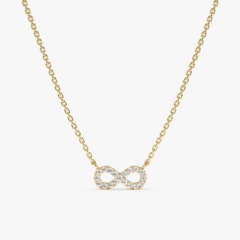 Infinity Diamond Necklace