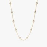 Multi Diamond By The Yard Necklace