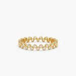 Up and Down Diamond Eternity Ring