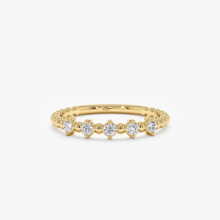Diamond Ball Ring