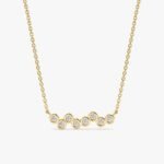 Diamond Bubble Necklace - Image 3