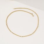 Natural Diamond Cuban Chain Station Necklace - Image 5