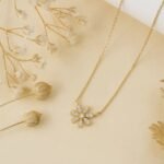 Diamond Daisy Necklace - Image 4