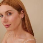 Natural Diamond Disc Huggies - Image 3