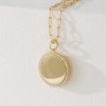 Diamond Disc Paperclip Chain - Image 3